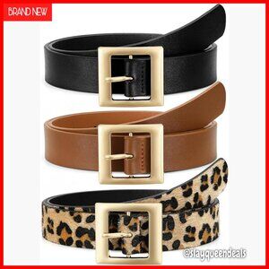 Accessories | Oversized Metal Buckle Accented Elastic  display picture 3